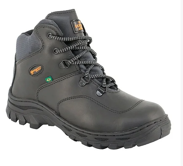 Bota Bico de PVC Ecosafety PS410 Preto
