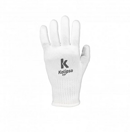 Luva Helanca Kalipso 4 Fios Branca 08 CA 15616