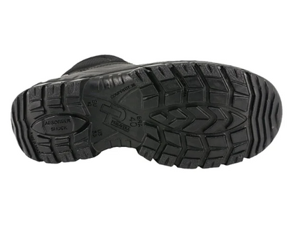 Botina com Biqueira de Pvc Ecosafety Preto + Palmilha Ortopédica Gel