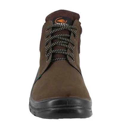 Bota Bico De PVC + Palmilha Gel Ecosafety PS139 Café CA 40677