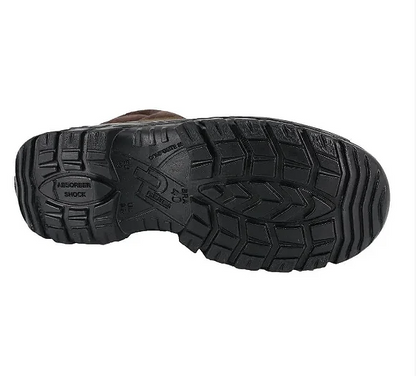 Bota Bico De PVC + Palmilha Gel Ecosafety PS139 Café CA 40677