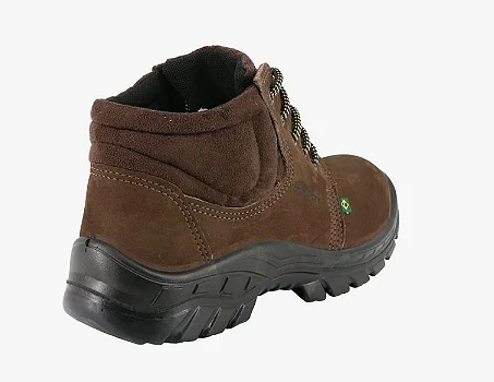 Botina Bico de Aço Ecosafety PS136 Café CA 8796