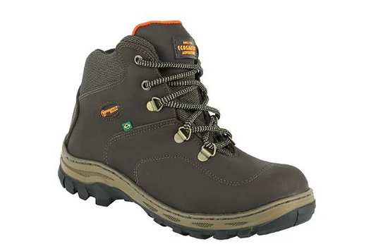 Bota Bico De Pvc Ecosafety PS410 Café