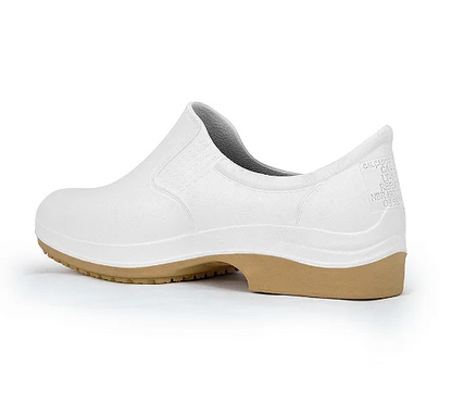 Sapato Antiderrapante Branco Crival COB501