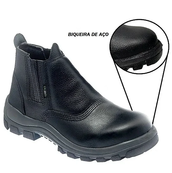 Botina de Segurança Calbras Bico Aço CBEC CA 40828