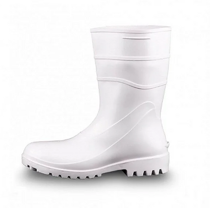 Bota Pvc Branca Cano Médio Bracol
