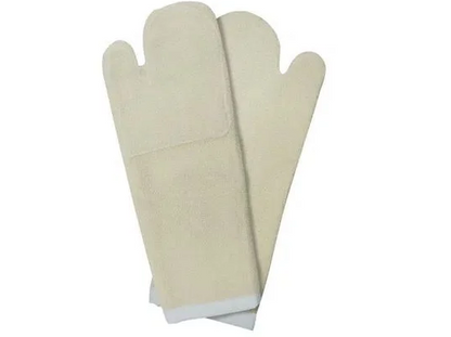 Luva Térmica Mão de Gato Cru Cano Longo Dupla Grafatex 50cm 34dp CA 37290