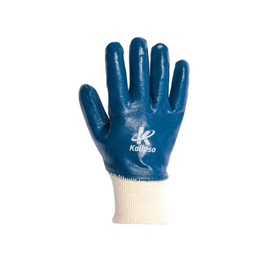 Luva de Segurança Nitrili Ka-30 Azul Kalipso CA 35954