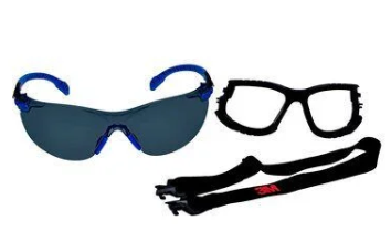 Óculos 3M Solus Cinza 1000 Haste/Elástico CA 39190