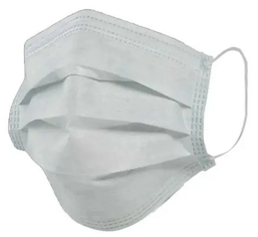 Máscara Descartável Tripla Cirúrgica TNT Hndesc Caixa com 50Un