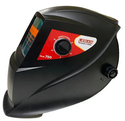Máscara de Solda Com Escurecimento Automático Ton 9 A 13 Ledan CA 43901