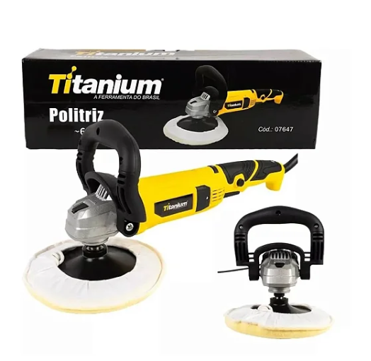 Politriz Angular 7'' 1.200w Variável 180mm Titanium 220v